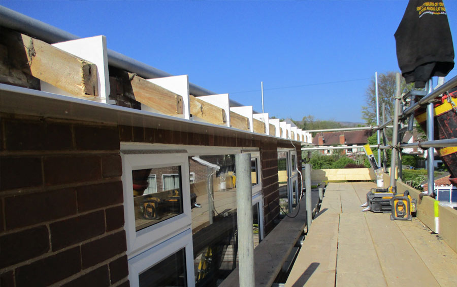 flat roofs